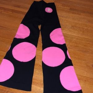Margarita Active Wear Pink Polka Dot Pants